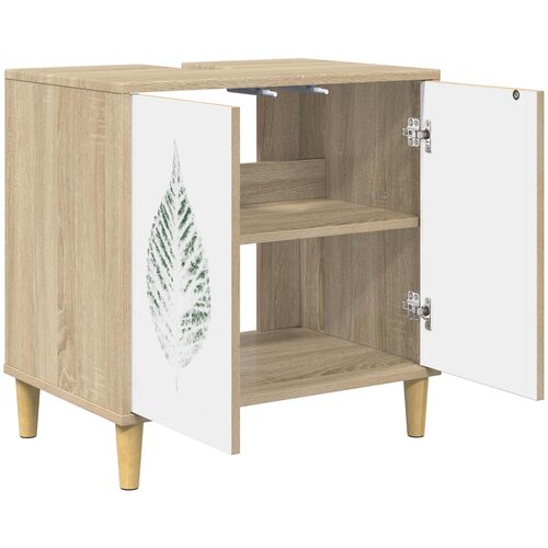  Kupaonski ormar HANAU Sonoma 60 x 40 x 60 cm Konstruirano drvo Slike