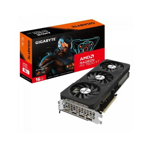 Gigabyte grafička karta amd rx 7600 xt gaming oc 16G GV-R76XTGAMING OC-16GD Slike