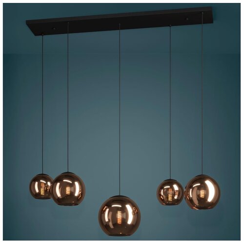 Eglo 390388 -  visilica na sajli cordoba 5xE27/40W/230V bakarni Cene