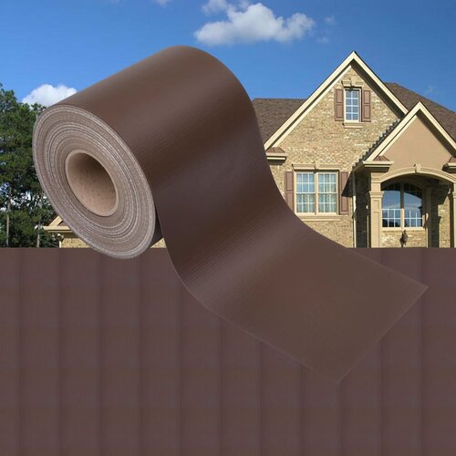 vidaXL Vrtno platno PVC 35x0,19 m rjavo Cene
