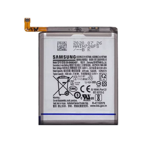 Samsung Baterija za Galaxy Note 20 Ultra / Note 20 Ultra 5G, originalna, 4500 mAh