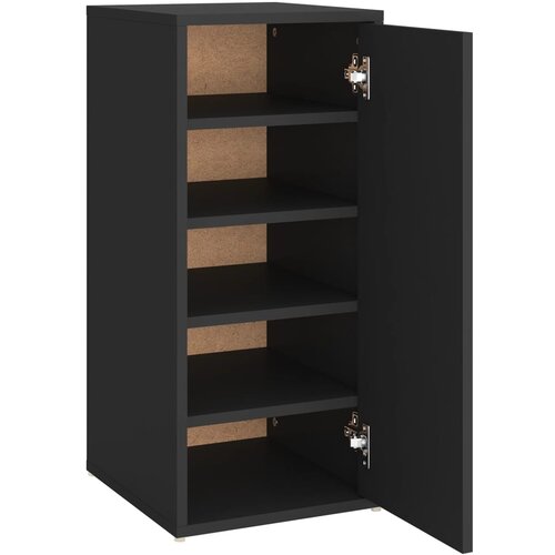 Maison Chic Omarica za obutev - Kopa za čevlje črna 32x35x70 cm iverna plošča, (21778300) Cene