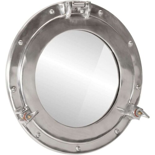  Zidno ogledalo Ø 38 cm od aluminija i stakla Cijene