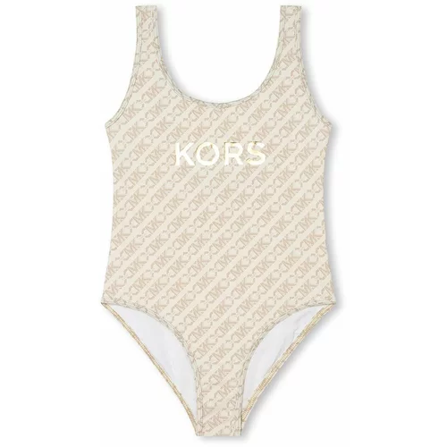 Michael Kors Dječji jednodijelni kupaći kostim boja: bež