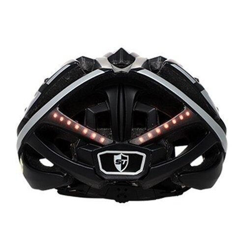 Safe-Tec TYR 3 črno-srebrna XL (61 cm - 63 cm) Slike