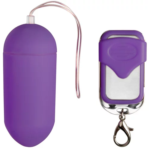 Easytoys - The Mini Vibe Collection Remote Controllable Vibrating Egg - Purple