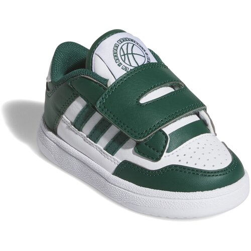 Adidas Patike za dečake Rapid Court CF I, JR1023, Belo-zelene Cene
