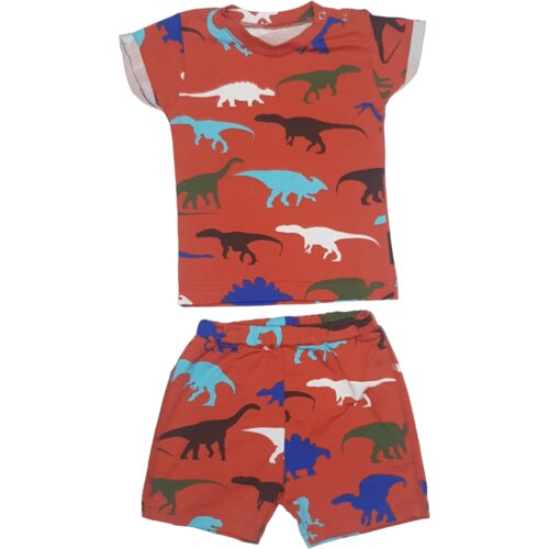 Santex SAN-TEX Komplet za bebe, Majica i &scaron;orts, Crveni Cene