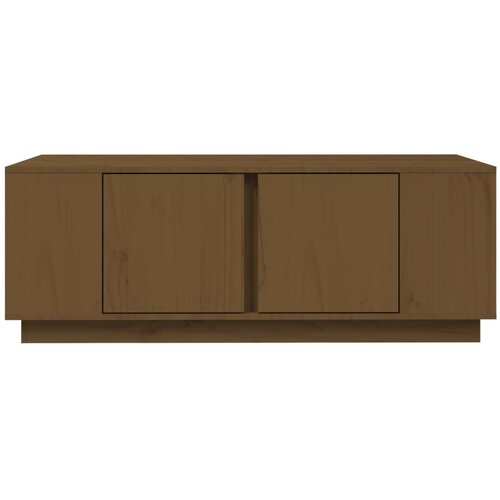  Stolić za kavu boja meda 110 x 50 x 40 cm od masivne borovine Slike