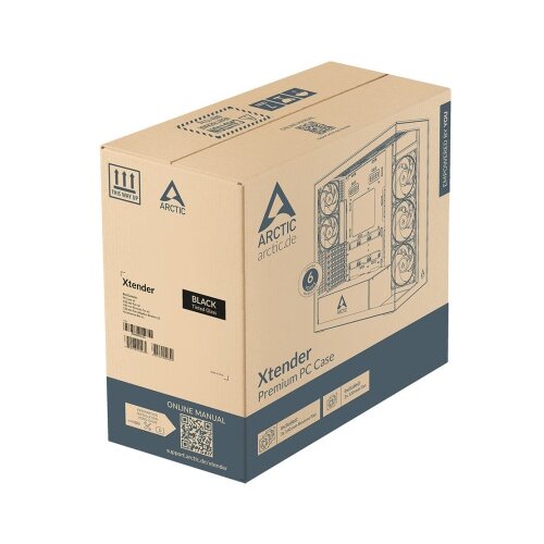 Arctic ACPCC00016A Xtender VG (Black) Kuciste ( 111-0056 ) Cene