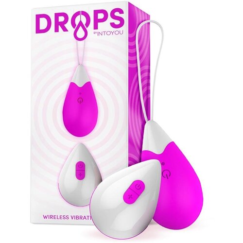 Drops Vibracijski JajČek Usb Purple Slike
