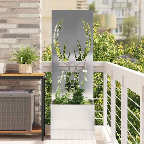  Privatnost u vrtu Srebrna 50 x 32 x 150 cm Nehrđajući čelik Cijene
