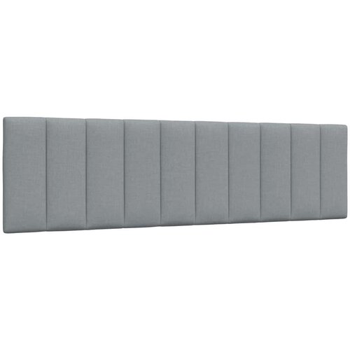 vidaXL Vzglavna stranica svetlo siva 180 cm blago Cene