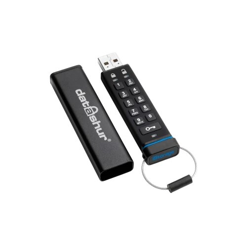 iStorage USB Stick 8 GB datAshur® Crna IS-FL-DA-256-8 USB 2.0 Cene
