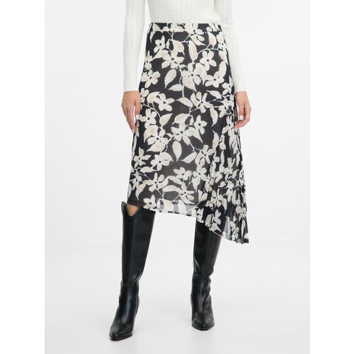 Orsay Black women's midi skirt - Women's Cene