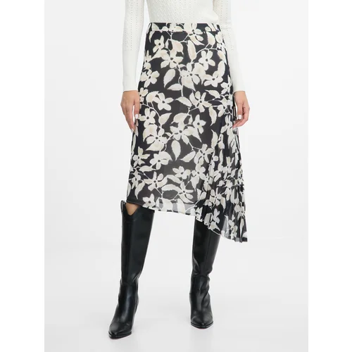 Orsay Black women's midi skirt - Women's