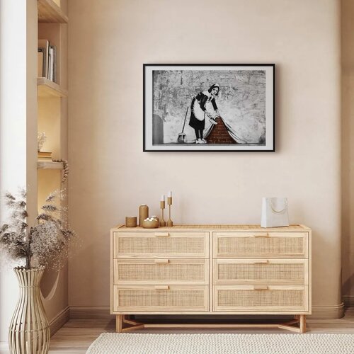  Plakat - Maid 30x21 Crni okvir s margom Cene
