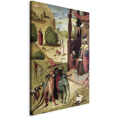  XXL slika - Hieronymus Bosch &ndash; St. James and the Magician 87x130 Cijene