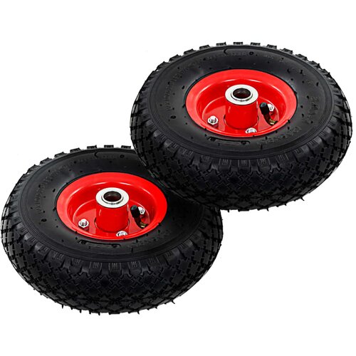 VidaXL Kotači za teretna kolica 2 kom gumeni 3.00 - 4 (245 x 82) Slike