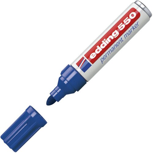 Marker PERMANENTNI 3-4MM EDDING 550 PLAVI Cene