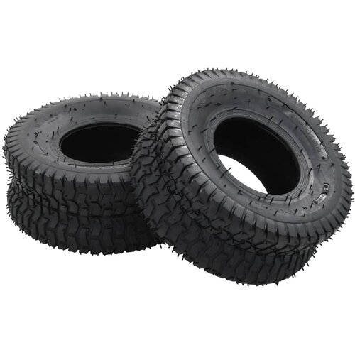  4-dijelni set guma za kolica i zračnica 15 x 6.00-6 4PR gumeni Cijene
