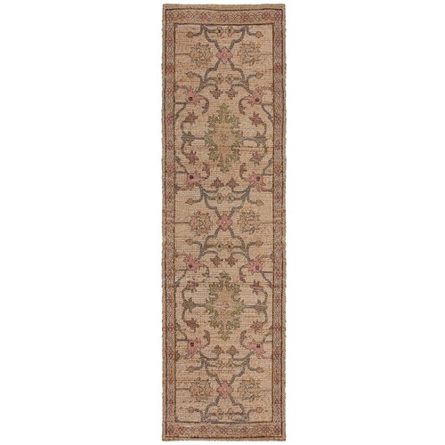 Flair Rugs Ručno rađena staza od mje&amp;scaron;avine jute u prirodnoj boji 60x230 cm Celine Jute Global &amp;ndash; Slike