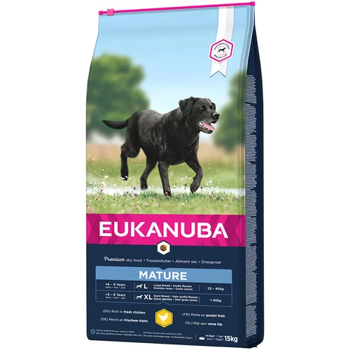 Eukanuba 10% popusta! - Thriving Mature Large Breed piletina (15 kg)