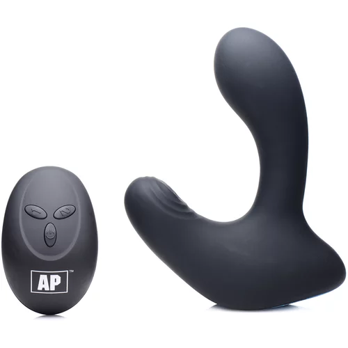 Alpha-Pro 10X P-PULSE Taint Tapping Silicone Prostate Stim with Remote