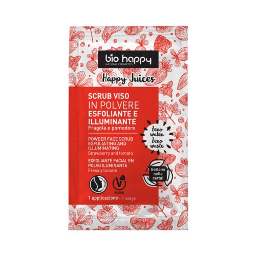 Happy Juices Illuminating Powder Face Scrub Cene