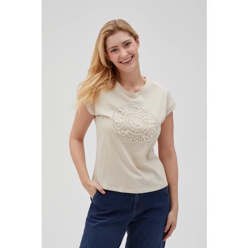 Marisse Women's T-Shirt L-Ts-4644 L.Beige Cene