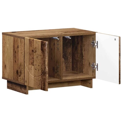 TV stalak 60 x 34.5 x 40 cm Staro drvo Konstruirano drvo - Staro drvo 60 x 34.5 x 40 cm Slike
