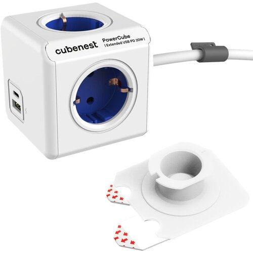 Cubenest Razdelilec PowerCube Extended USB Schuko &amp;ndash; Slike