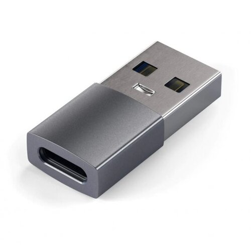 Satechi Adapter Aluminium Type-A to Type-C, astro siva Cene