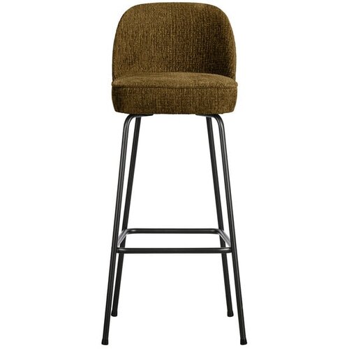 WOOOD Žameten barski stol v bronasti barvi (vi&amp;scaron;ina sedeža 79 cm) Vogue &amp;ndash; Slike