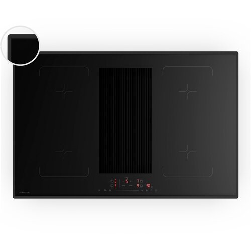 Klarstein Velaire indukcijska kuhalna plošča z vgrajeno napo elegantna, minimalistična, zmogljiva 8400 V 80 cm Cene