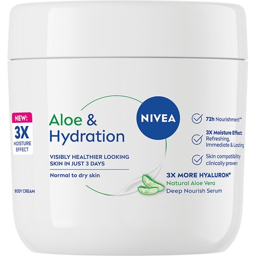 Nivea aloe vera krema za telo 400ml Slike