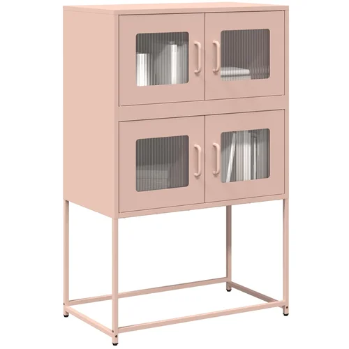 Furnova Highboard Pink 68x39x107 cm Steel, (21954895)