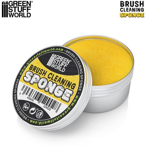 Green Stuff World brush cleaning sponge &ndash; sunđer za či&scaron;ćenje četkica Cene