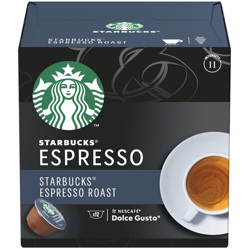 Starbucks espresso roast 12 dolce gusto komaptibilnih kapsula Slike