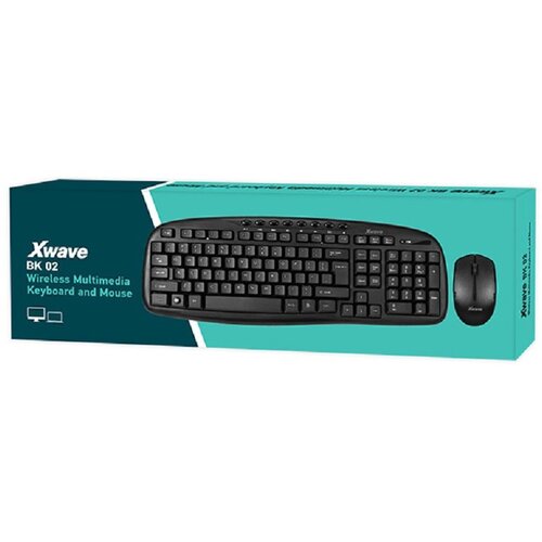 Xwave BK02 Bežična Tastatura i Miš Slike
