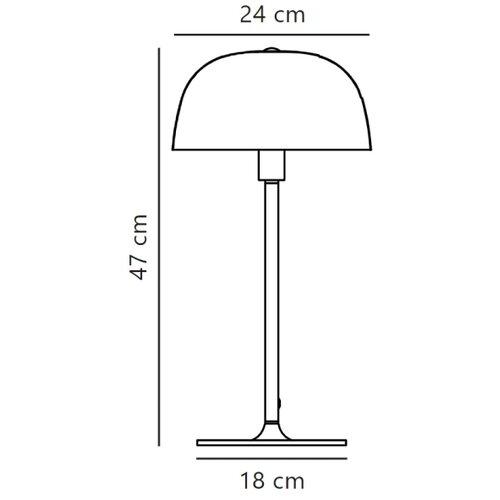 Nordlux Stona lampa CERA 1xE14/40W/230V zlatna Slike