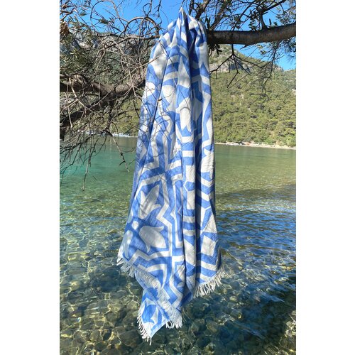 Lessentiel Maison peškir za plažu 90x170cm Plavi Cene