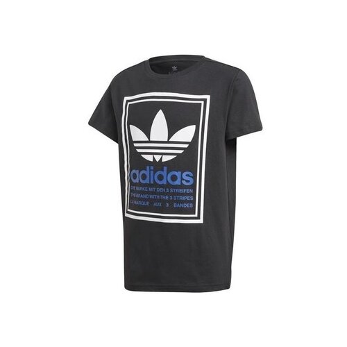 Adidas Majice s kratkimi rokavi Graphic Tee Črna Slike