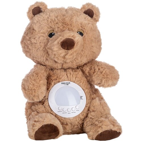 Free 2 Play Medvedek s premikajočo glavo, z glasbo in projekcijo Slike