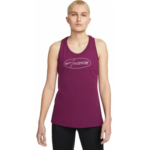 Nike DF TANK ICON CLASH W Ženska majica bez rukava, boja vina, veličina