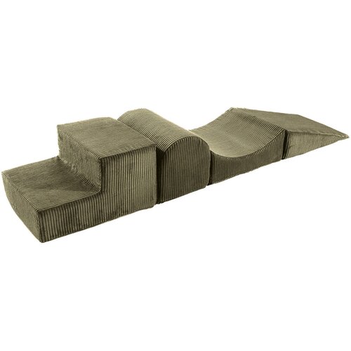 MeowBaby Kaki zeleni set mekanih igrački od pjene 3 kom visina 30 cm 45x193 cm – Cene