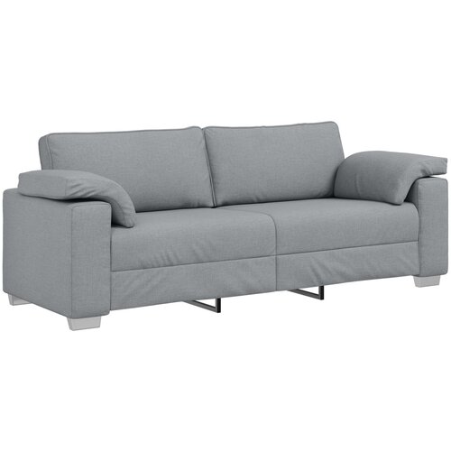 vidaXL 3-sedežna svetlo siva sofa 178 cm, tkanina, (22054328) Cene