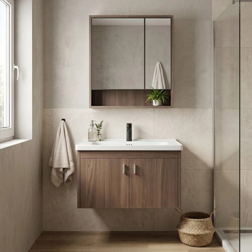 Rea Komplet kopalni&amp;scaron;kega pohi&amp;scaron;tva z umivalnikom Arvo DB66-70 70CM Slike