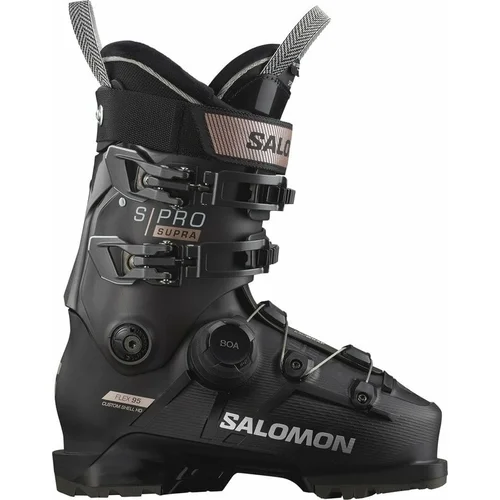 Salomon S/Pro Supra BOA 95 W GW Black/Beluga/PinkGoldMet. 24/24.5 Cipele za alpsko skijanje