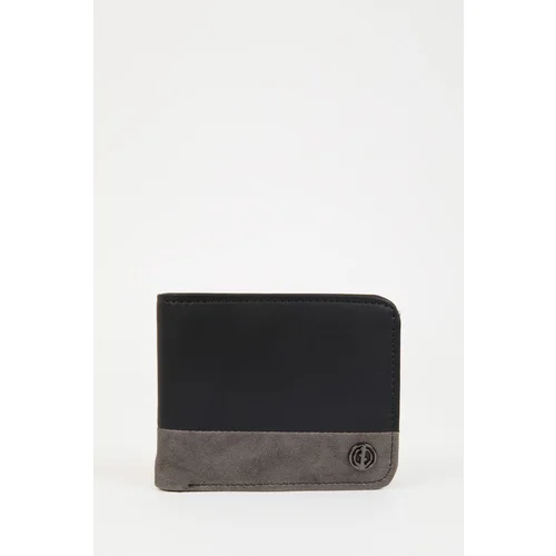 Defacto Men's Faux Leather Wallet